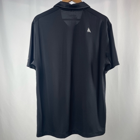 Nike Golf Tour Performance Dri-fit Short‎ Sleeve Polo Shirt in Black Size Large - Picture 3 of 6